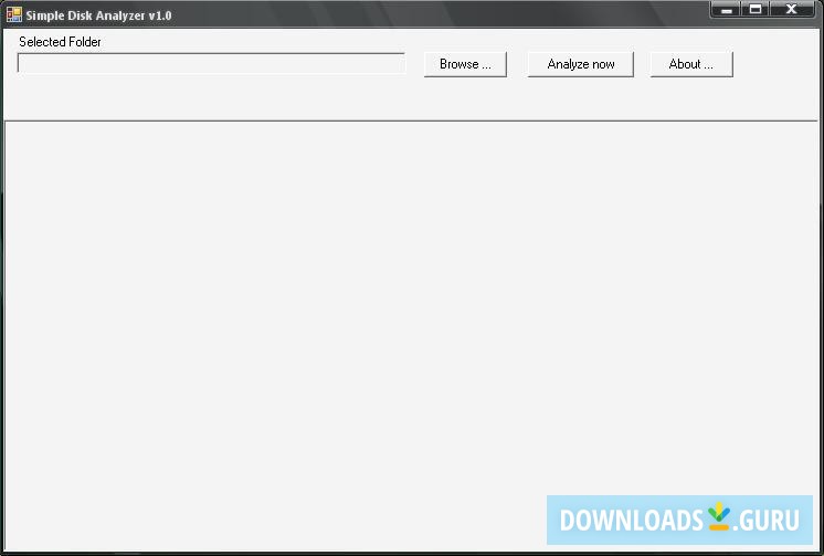 Simple Disk Analyzer