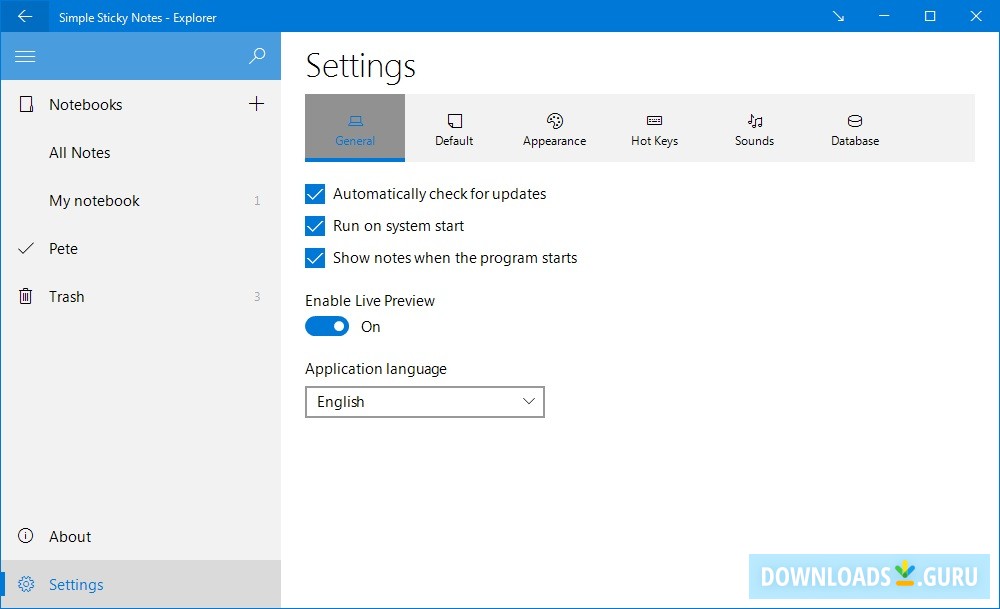 download simple sticky notes windows 10