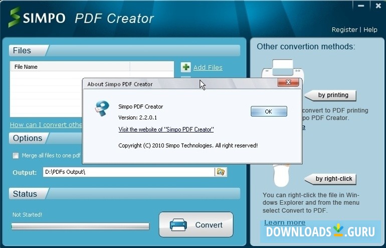 Simpo PDF Creator