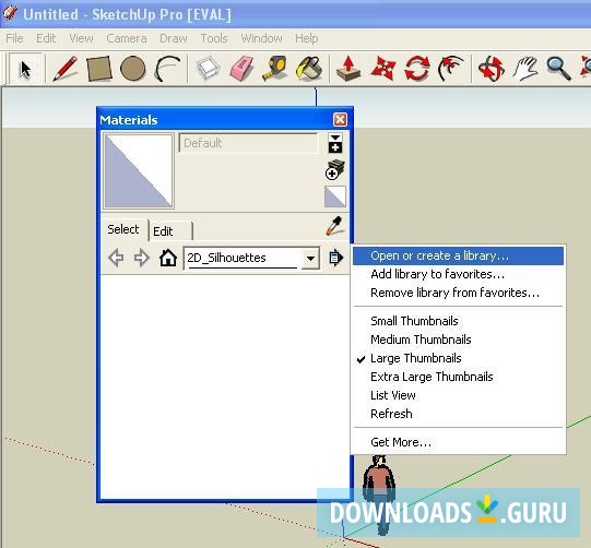 SketchUp 5 Landscape Architecture Library
