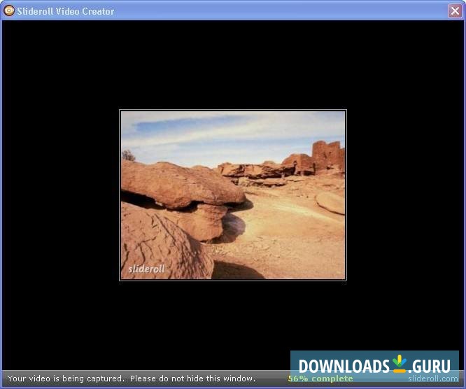 video capturing window