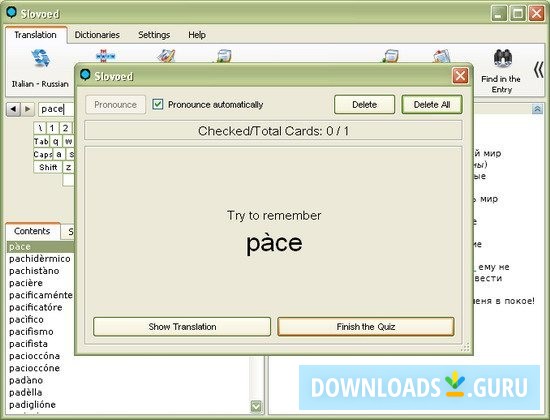 SlovoEd Classic Italian-Russian
