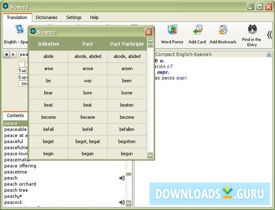 SlovoEd Compact English-Spanish