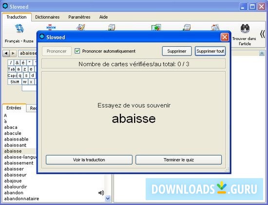 SlovoEd Deluxe French-Russian