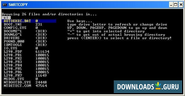 Browsing option for source file search