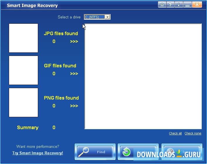 Smart Image Recovery