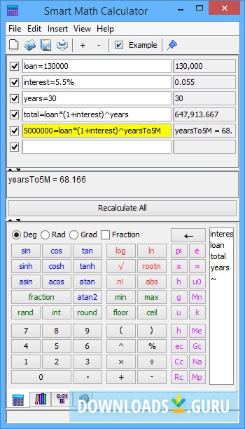 Smart Math Calculator