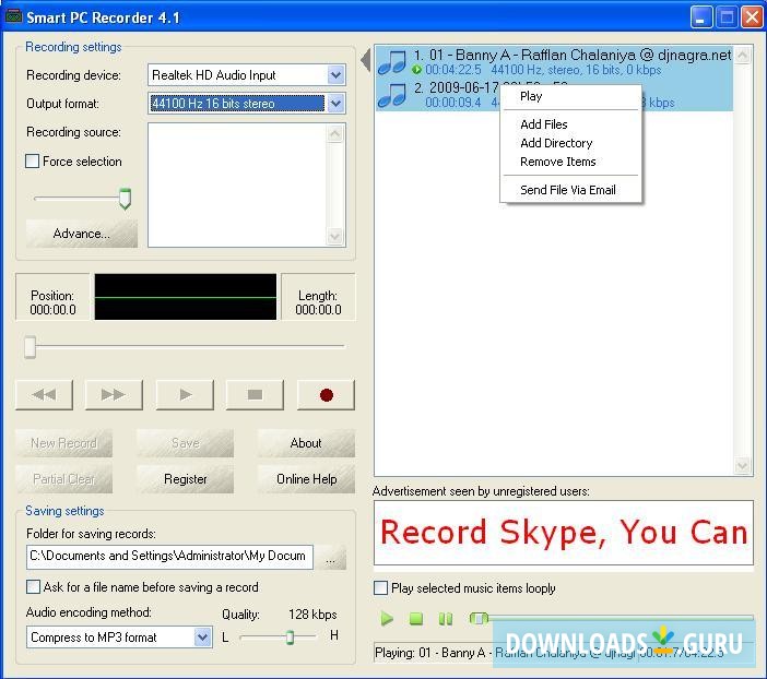 smart recorder for pc