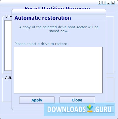 automatic restoration