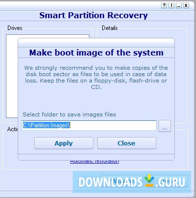 Smart Partition Recovery