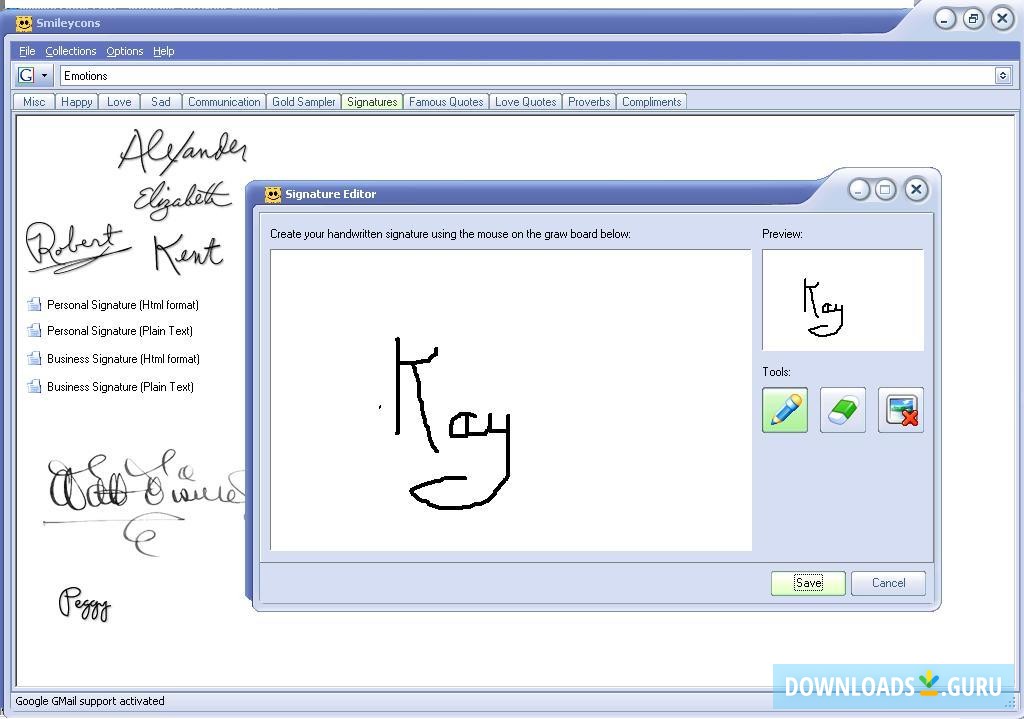 Drawing My Own Signature