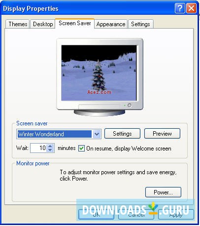 Snowy Winter Wonderland Saver