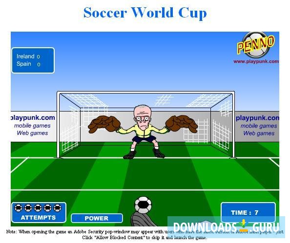 Soccer World Cup-Shooting