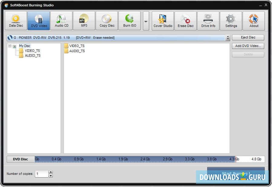 Soft4Boost Burning Studio