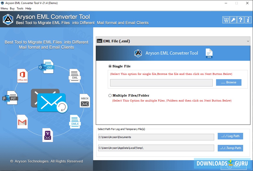 SoftLay Windows Live Mail Converter