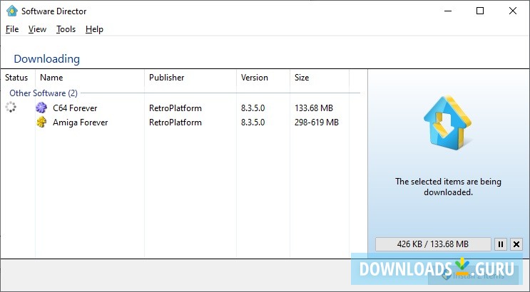 Downloading