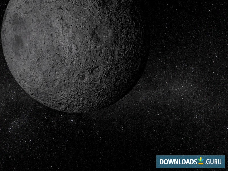 Solar System - Moon 3D Screensaver