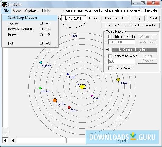 Solar System Simulator