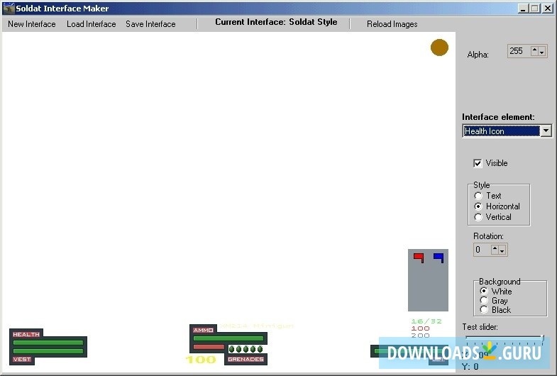 Soldat Interface Maker
