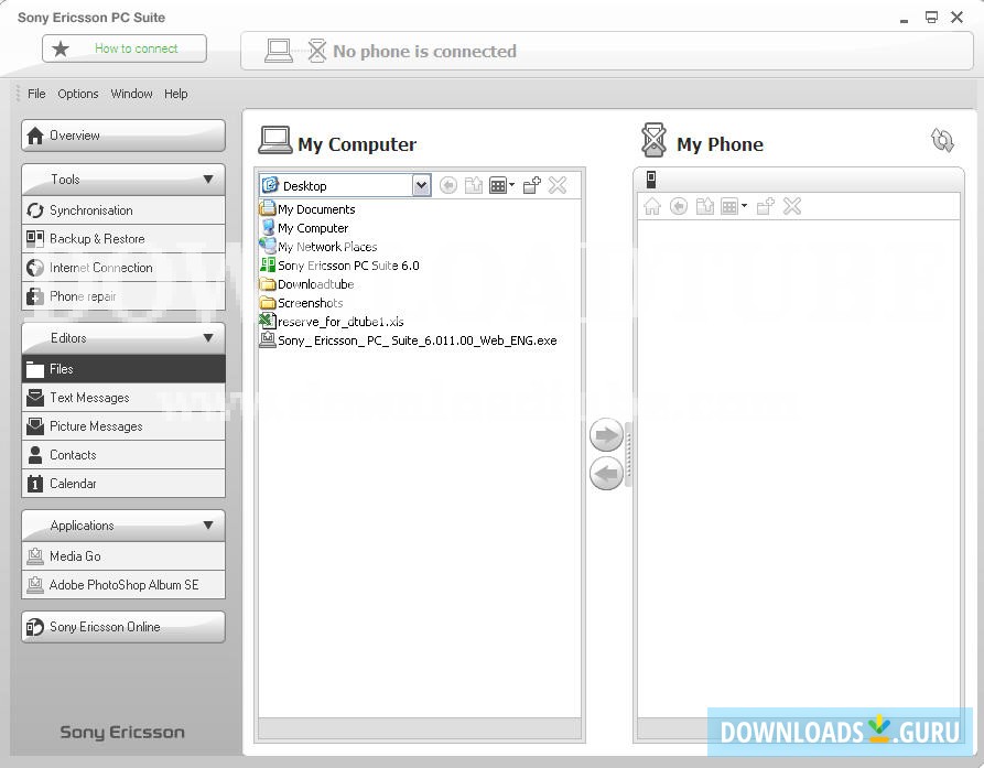 Sony Ericsson PC Suite