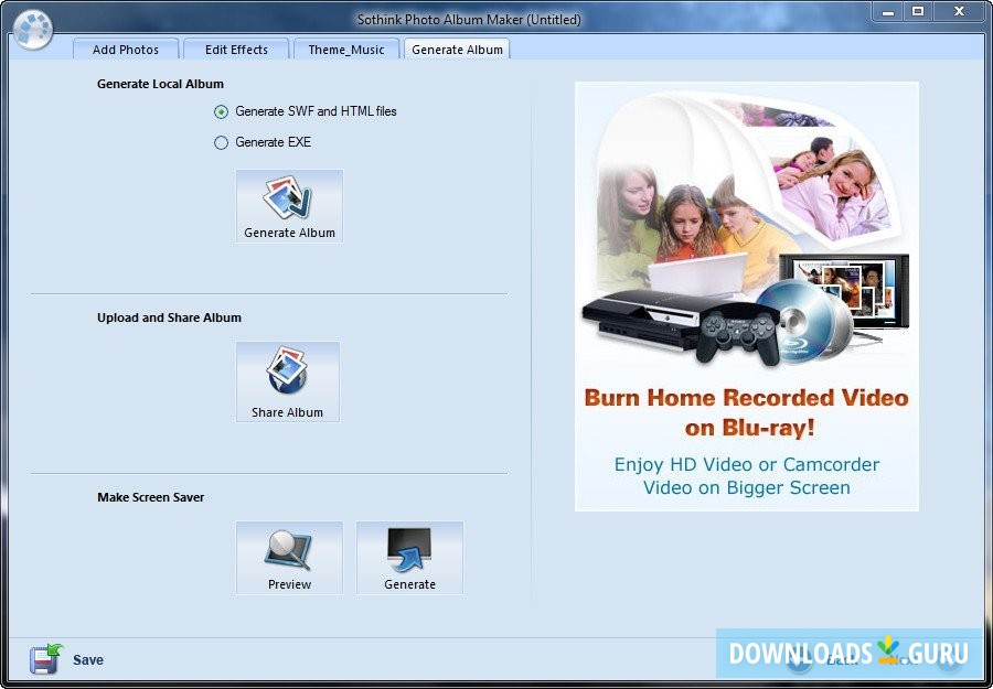 album maker software free download full version with key