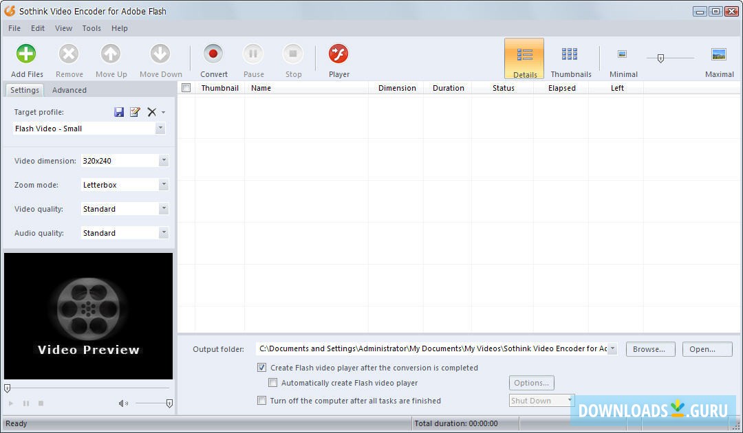 Sothink Video Encoder for Adobe Flash