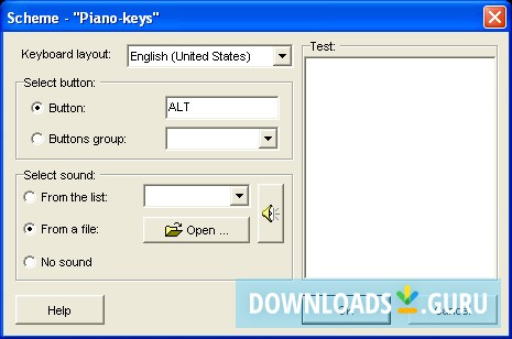 Modify active schemes.