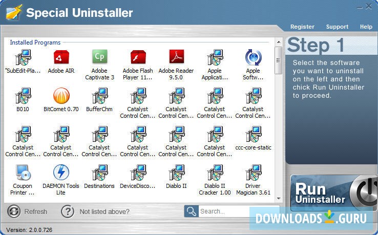 Special Uninstaller