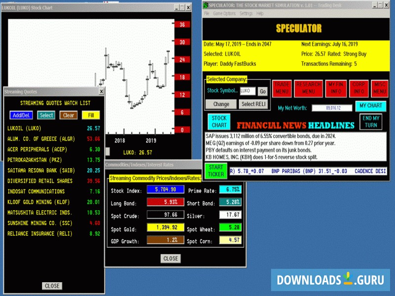 Speculator: The Stock Trading Simulation