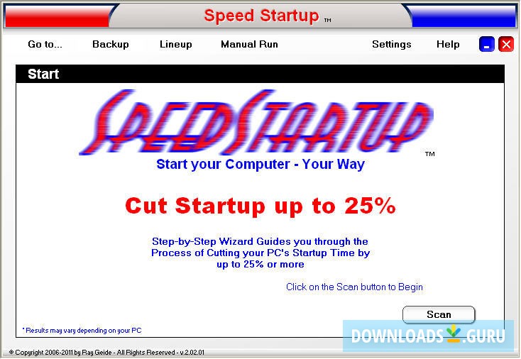 Speed Startup