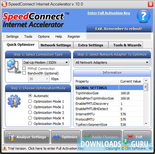 speedconnect internet accelerator 8.0 full activation key