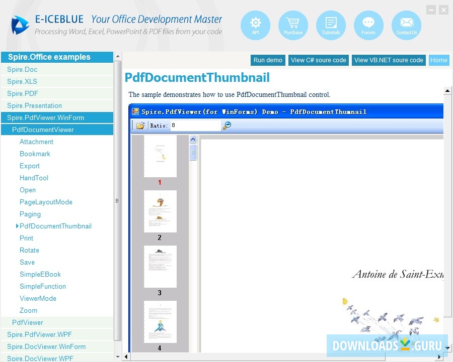 PDFViewer-Related Samples