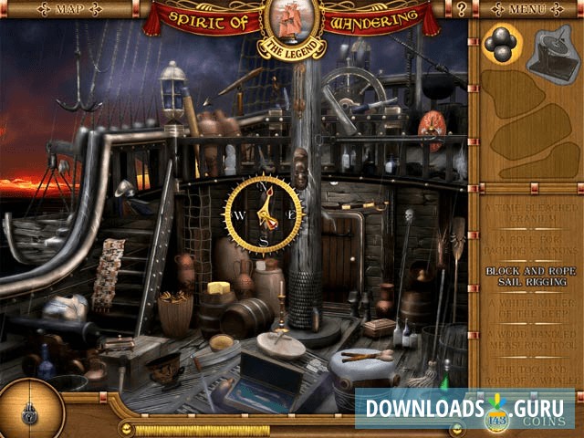 Finding hidden objects.