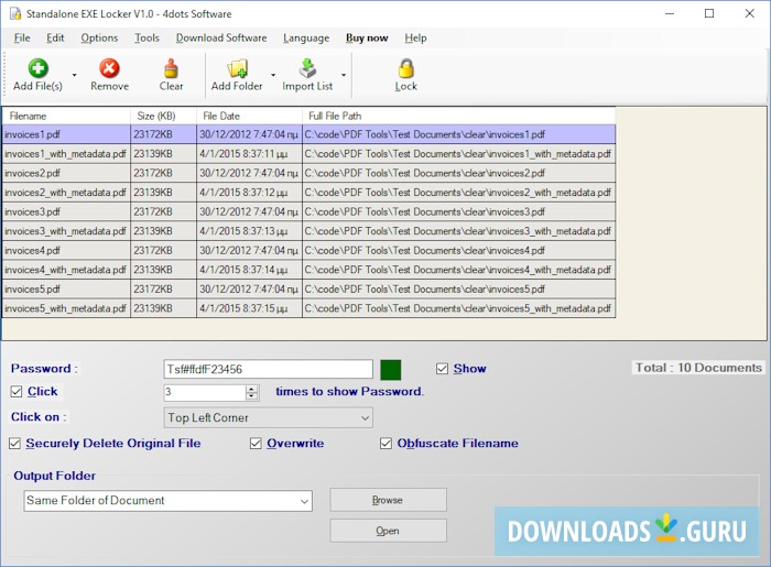 Standalone EXE Locker