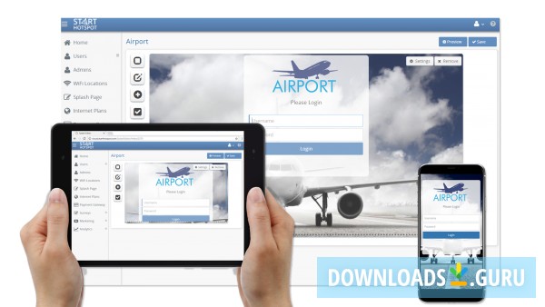 Start Hotspot Cloud WiFi Software