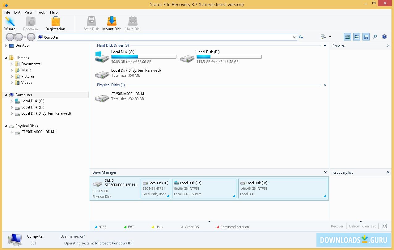 download the new version for android Starus File Recovery 6.8