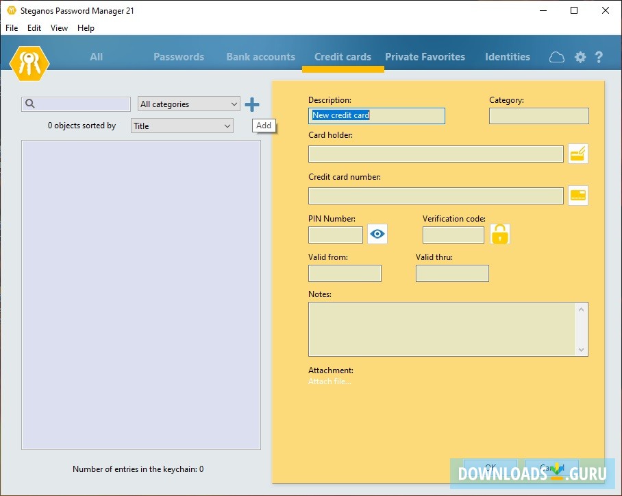 Steganos Password Manager