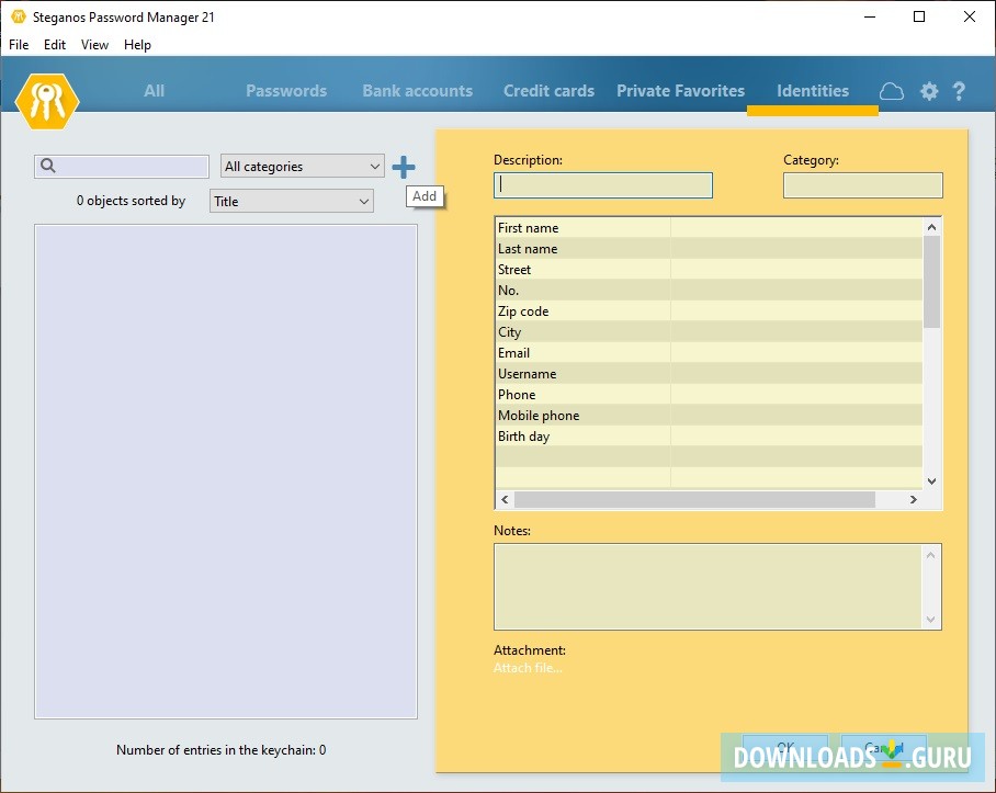 Steganos Password Manager