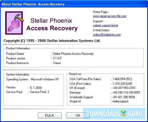 Stellar Phoenix Access Recovery