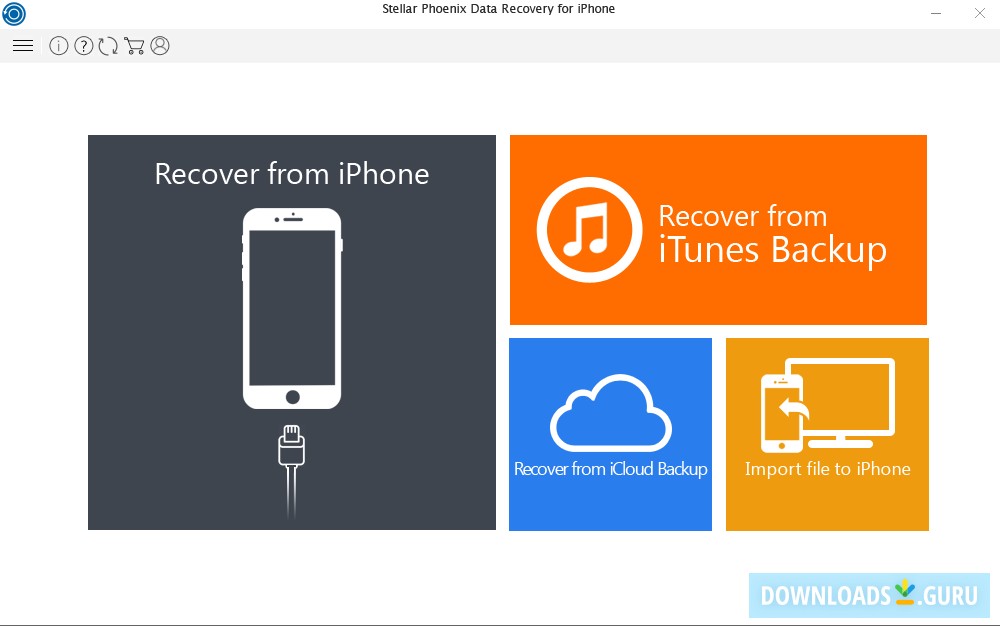Stellar Phoenix Data Recovery for iPhone