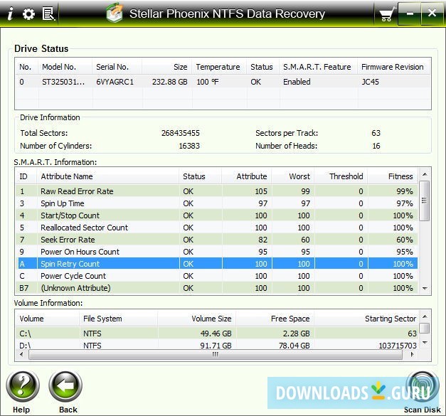 Stellar Phoenix NTFS Data Recovery