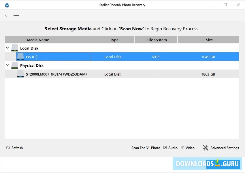 download the new for windows Stellar Interface