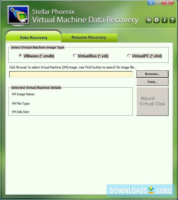 Stellar Phoenix Virtual Machine Data Recovery