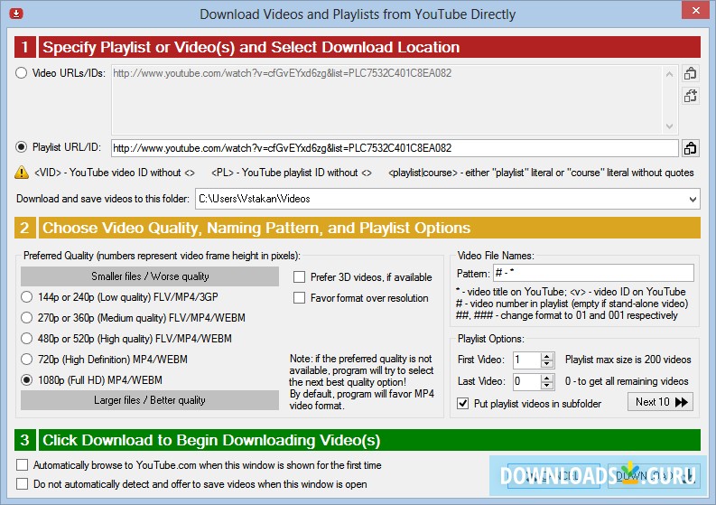Streaming Video Downloader