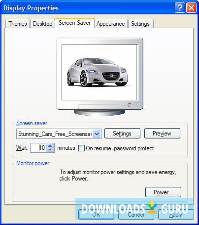 Stunning Cars Free Screensaver