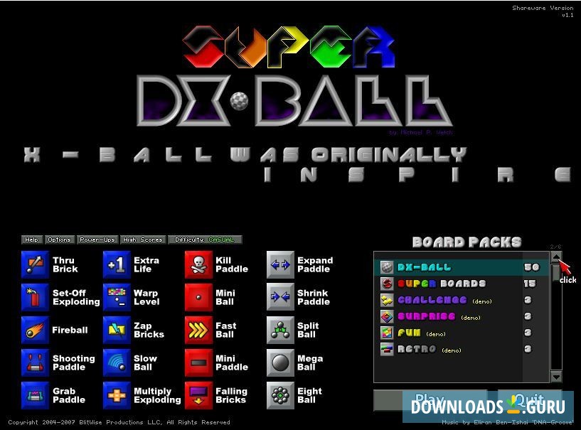 dx ball for free