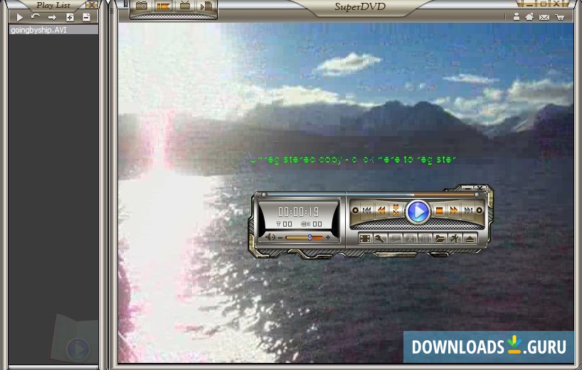Playing file
