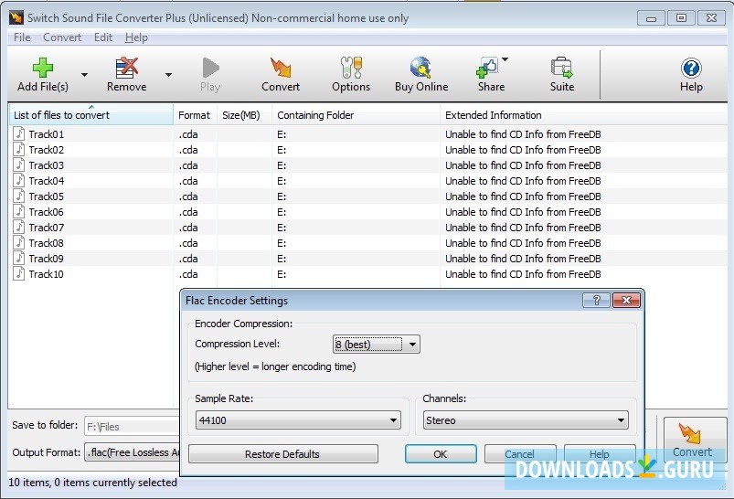 Context Menu Audio Converter 1.0.118.194 free downloads