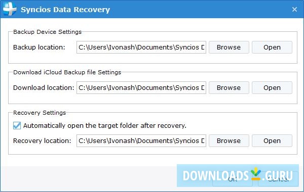 SynciOS Data Recovery