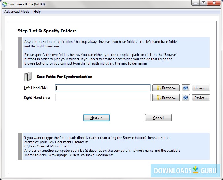 Syncovery 10.6.3.103 downloading